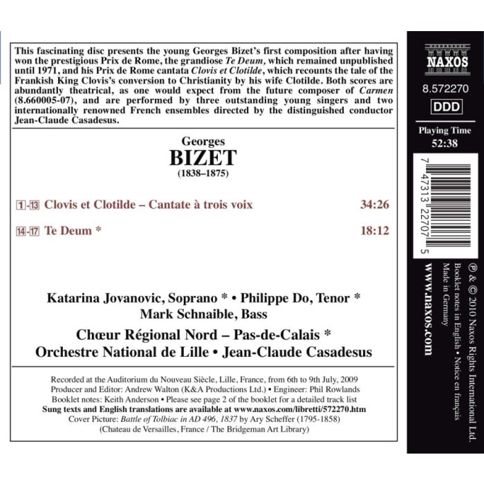 Bizet: Clovis et Clothilde, Te Deum - slide-1