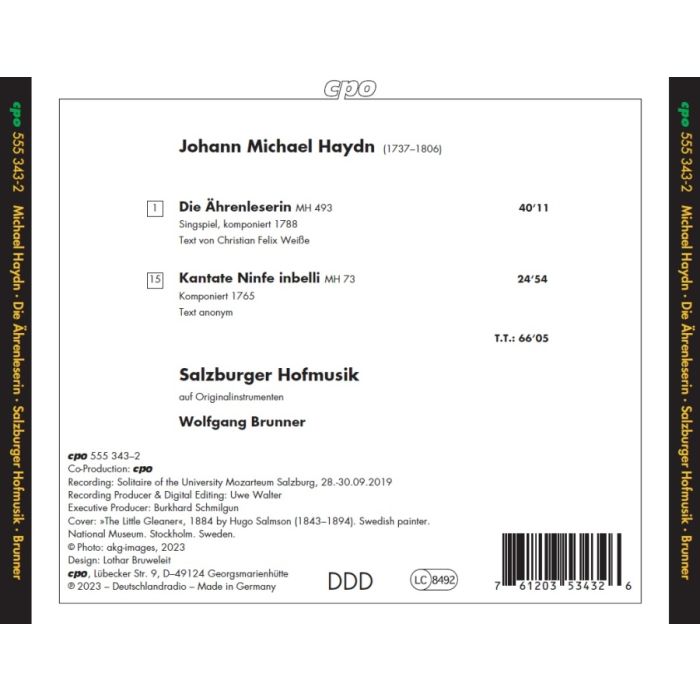 Michael Haydn: Die Ährenleserin - slide-1