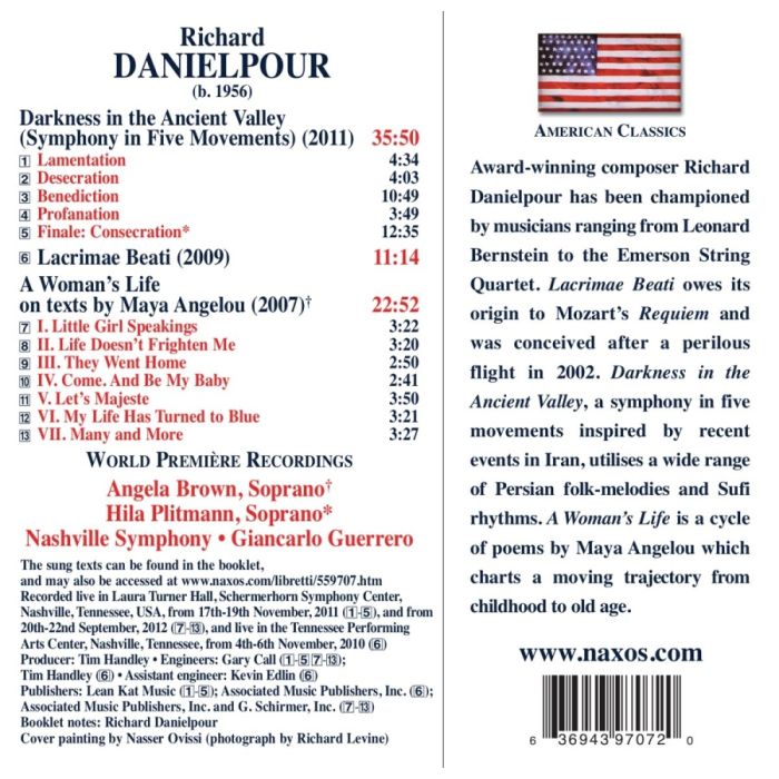 Danielpour: Darkness in the Ancient Valley, A Woman’s Life - slide-1