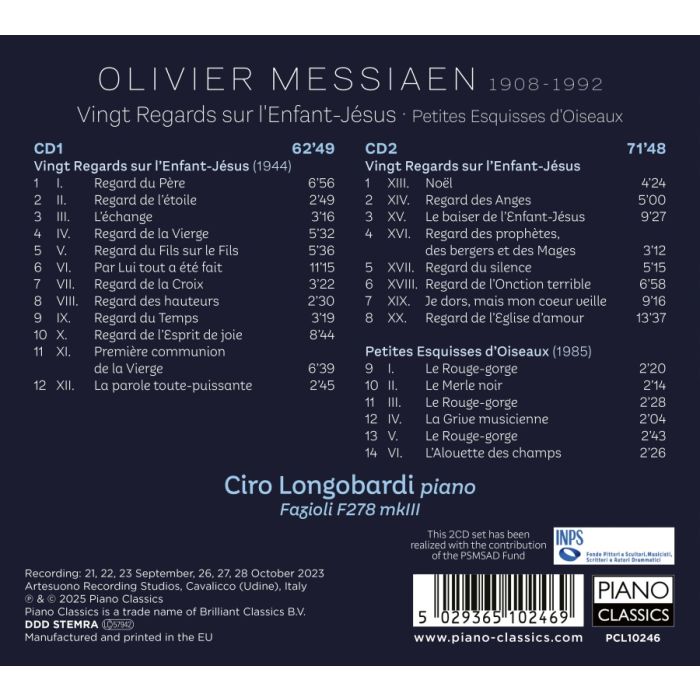 Messiaen: Vingt Regards sur l'Enfant-Jésus - slide-1