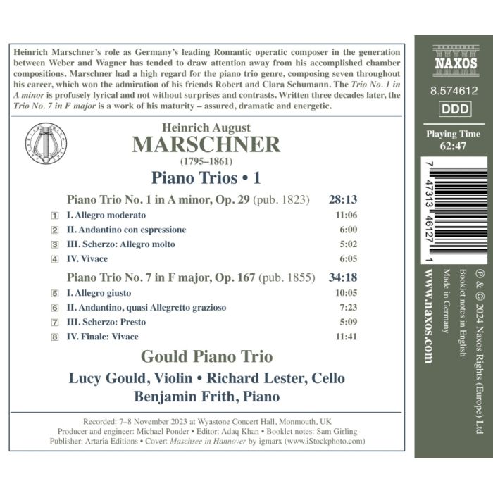 Marschner: Piano Trios Vol. 1 - slide-1