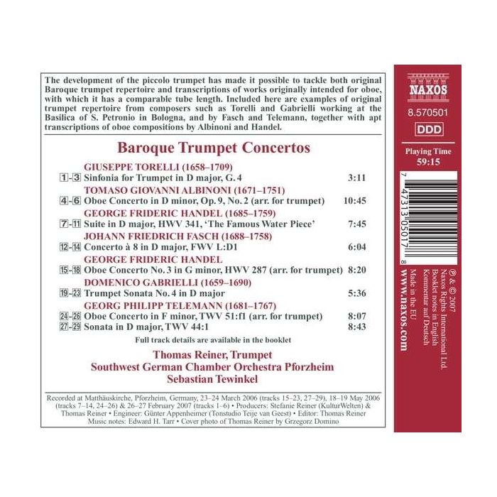 Baroque Trumpet Concertos - slide-1
