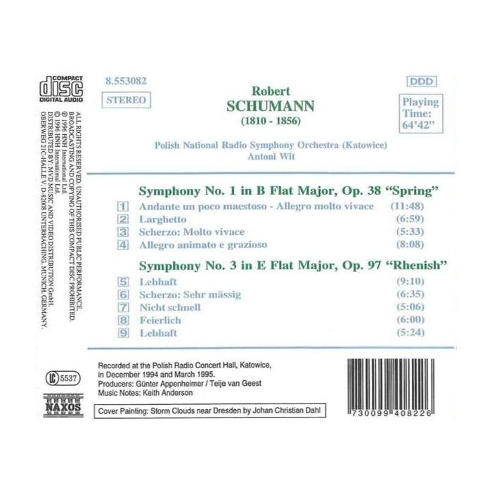 SCHUMANN: Symphony no. 1 - slide-1