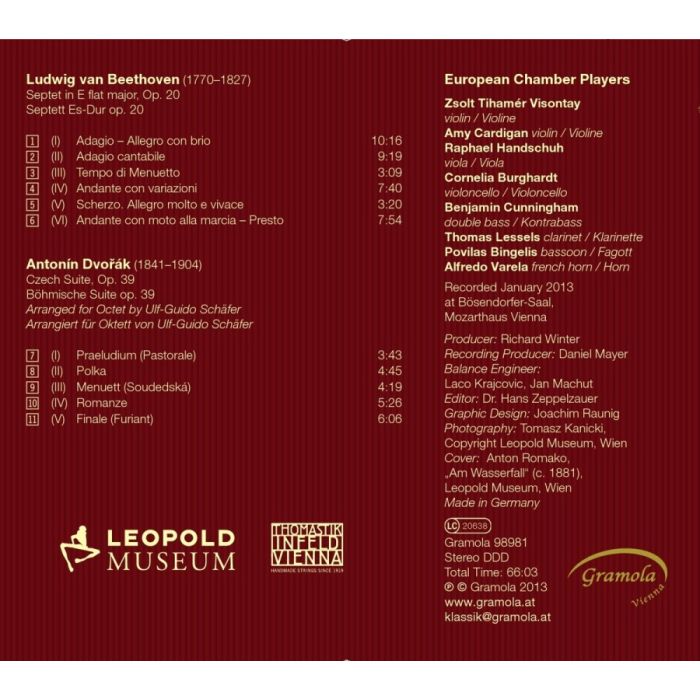 Beethoven: Septett, Antonin Dvorak: Tschechische Suite - slide-1