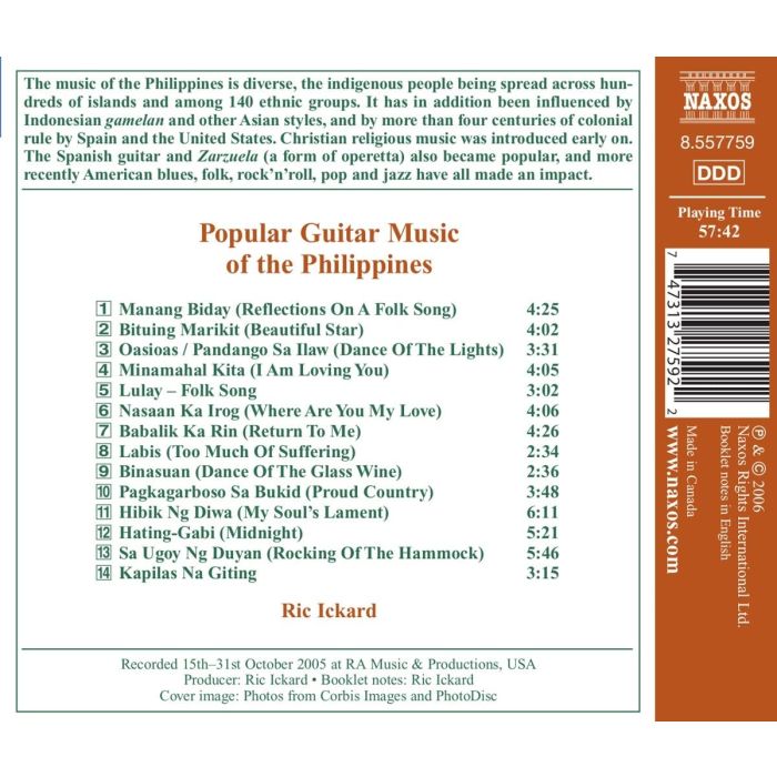 POPULAR GUITAR MUSIC OF THE PHILIPPINES - slide-1
