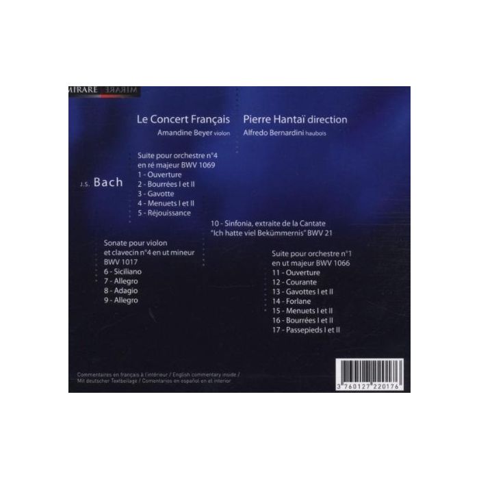 Bach: Suites pour orchestre 1 & 4 - slide-1