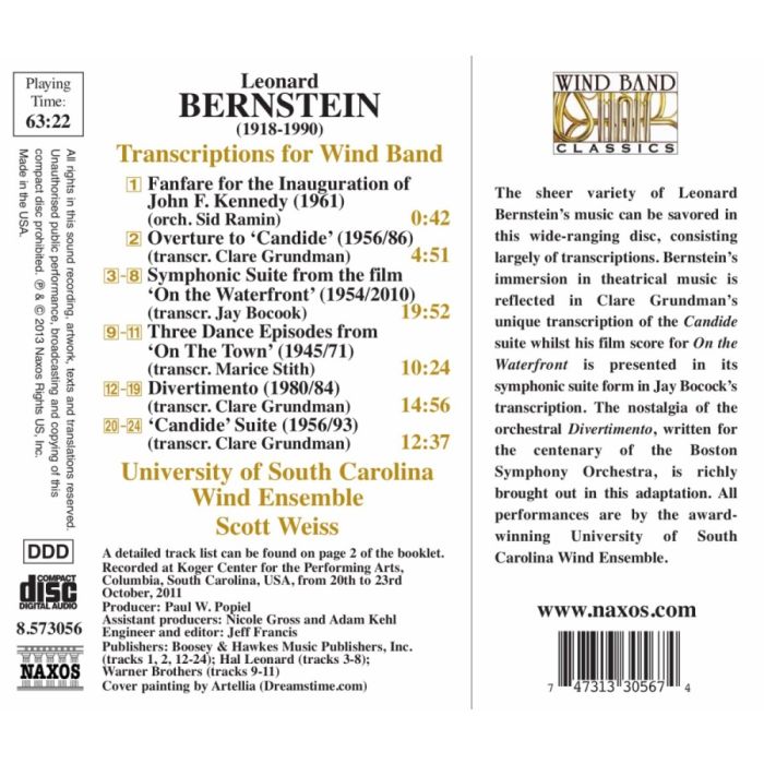 Bernstein: Transcriptions for Wind Band - slide-1