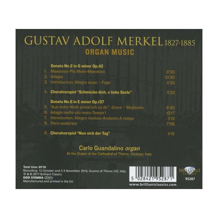 Merkel: Organ Music - slide-1