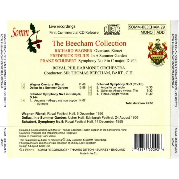 The Beecham Collection: Wagner, Delius & Schubert - slide-1