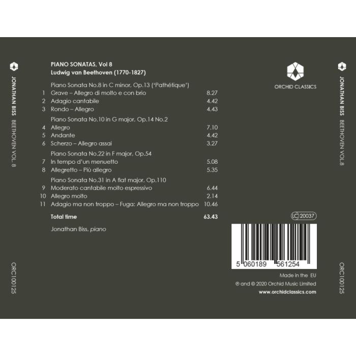 Beethoven: Piano Sonatas Vol. 8 - slide-1