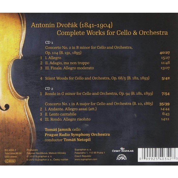 Dvorak: Complete Cello Works - slide-1