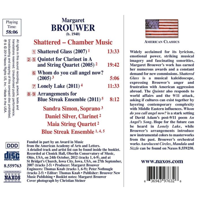 Brouwer: Shattered - Chamber Music - slide-1