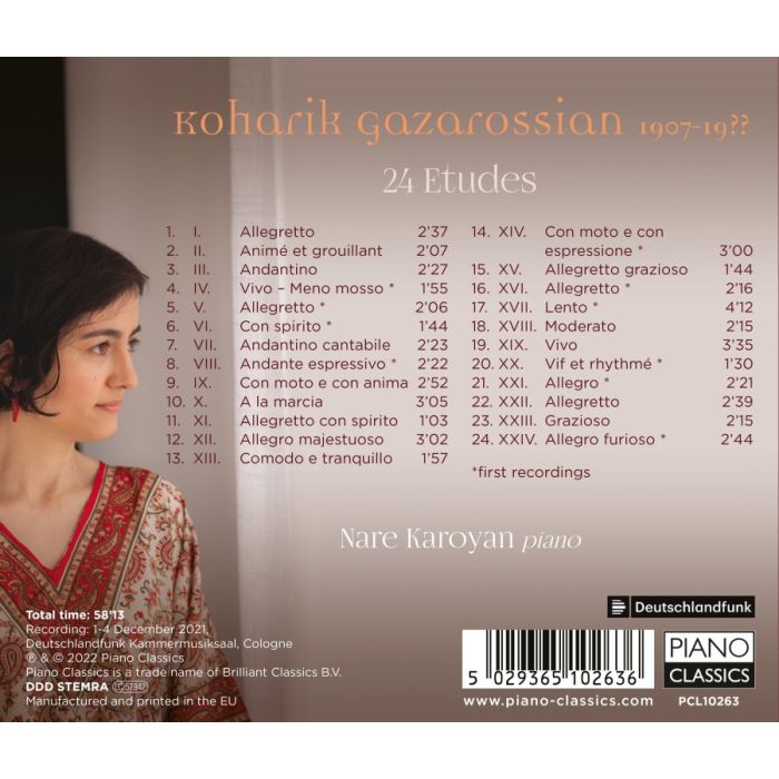 Gazarossian: 24 Etudes - slide-1