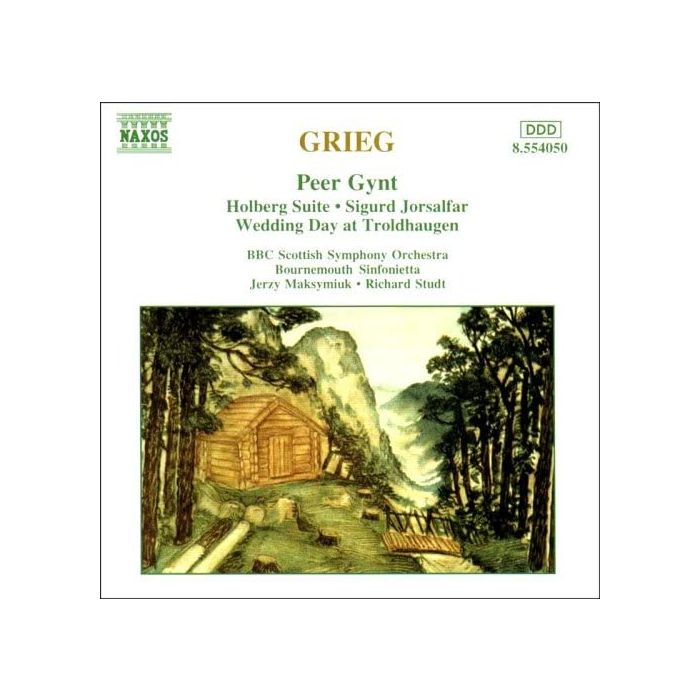 GRIEG: Orchestral Music: Orchestral Music: Peer Gynt, Holberg Suite, Sigurd Jorsalfar, Wedding Day at Troldhaugen.