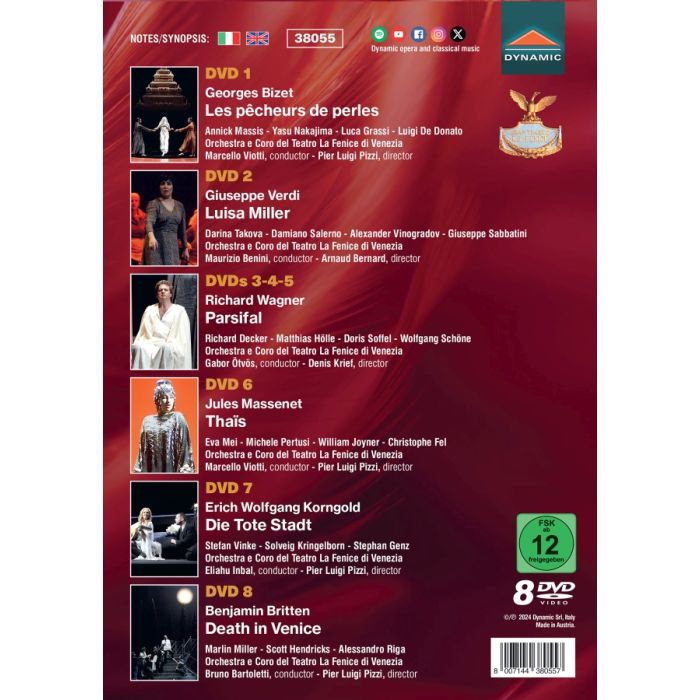 Teatro La Fenice Opera Collection Vol. 1 (DVD) - slide-1