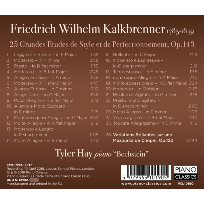 Kalkbrenner: 25 Grandes Etudes de Style et de Perfectionnement Op 143 - slide-1