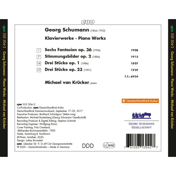 Georg Schumann: Piano Works - slide-1