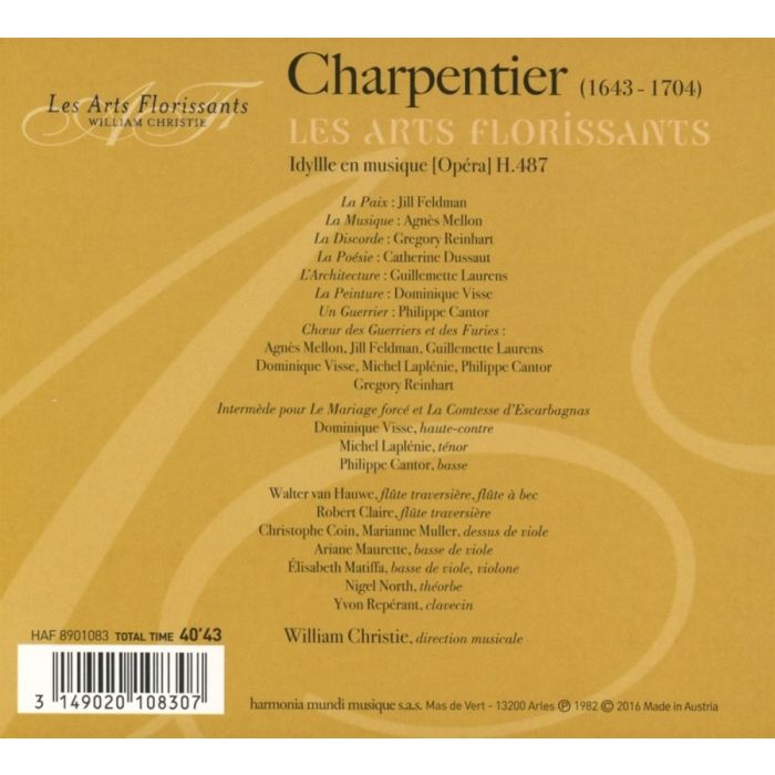 Charpentier: Les Arts florissants (Idyle en musique) H.487 - slide-1