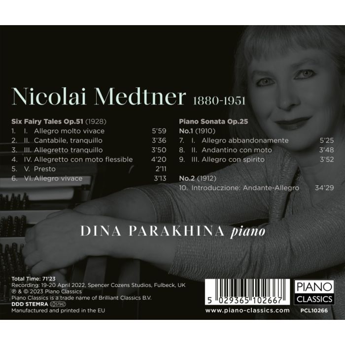 Medtner: Piano Sonatas Op. 25; Six Fairy Tales Op. 51 - slide-1