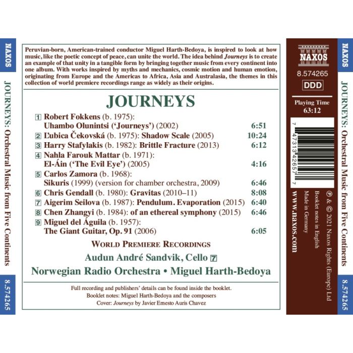 Journeys - Orchestral Music from Five Continents - slide-1