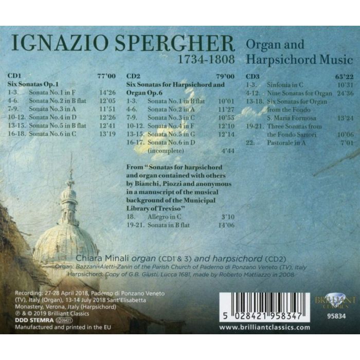 Spergher: Organ and Harpsichord Music - slide-1