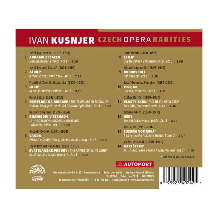 Czech Opera Rarities  Ivan Kusnjer - slide-1