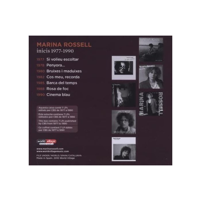 Marina Rossell: Inicis Cbs Recordings 1977-1990 - slide-1