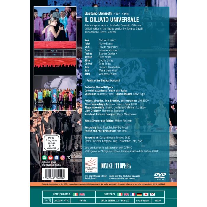 Donizetti: Il diluvio universale (DVD) - slide-1