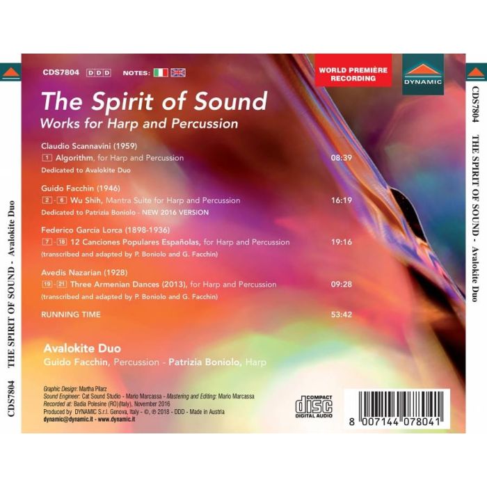 The Spirit of Sound - Work for Harp and Percussion - slide-1