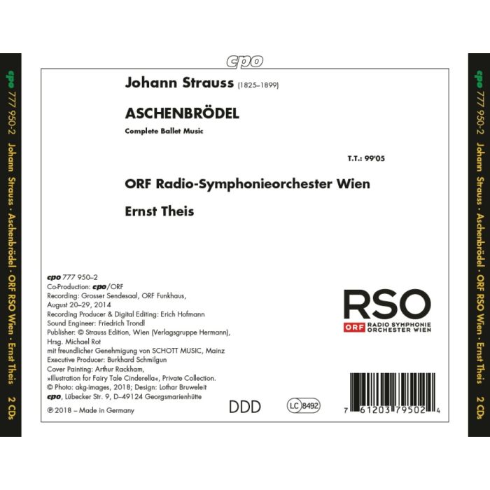 Strauss: Aschenbrödel, Complete Ballet - slide-1