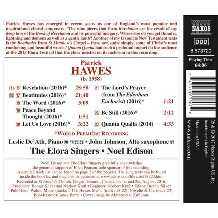 Hawes: Revelation Beatitudes Quanta Qualia - slide-1