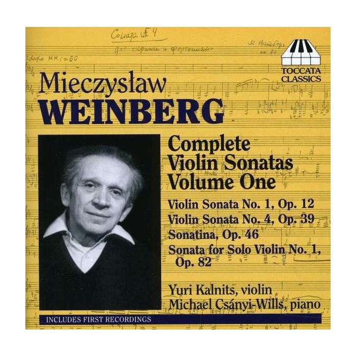 Weinberg: Complete Violin Sonatas, Vol. 1
