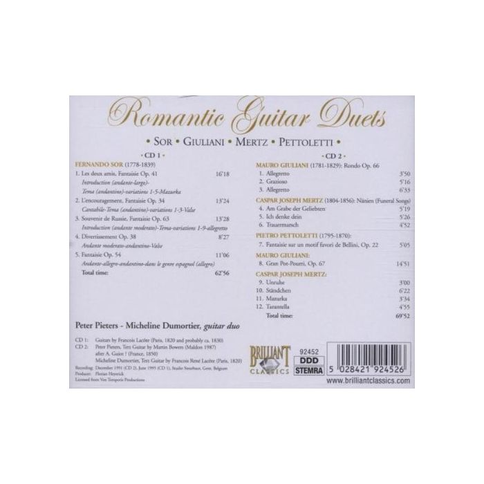 Romantic Guitar Duets - slide-1