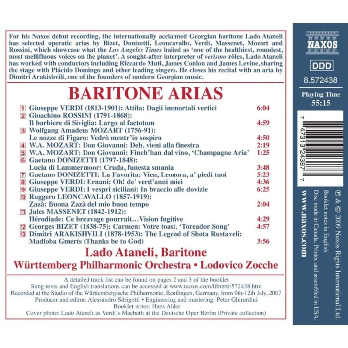 BARITONE ARIAS - Il barbiere di Siviglia - slide-1
