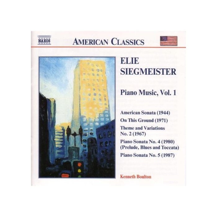 SIEGMEISTER: Piano Music vol. 1