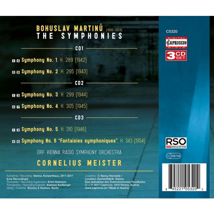 Martinu: The Symphonies - slide-1