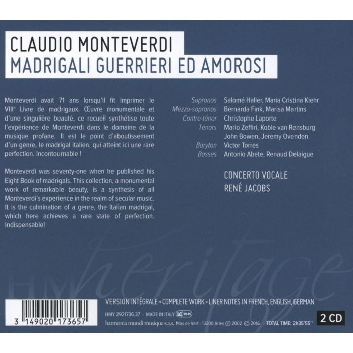 Monteverdi: Madrigali guerrieri ed amorosi - slide-1