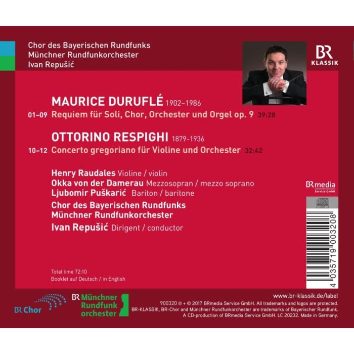 Duruflé: Requiem; Respighi: Concerto Gregoriano - slide-1
