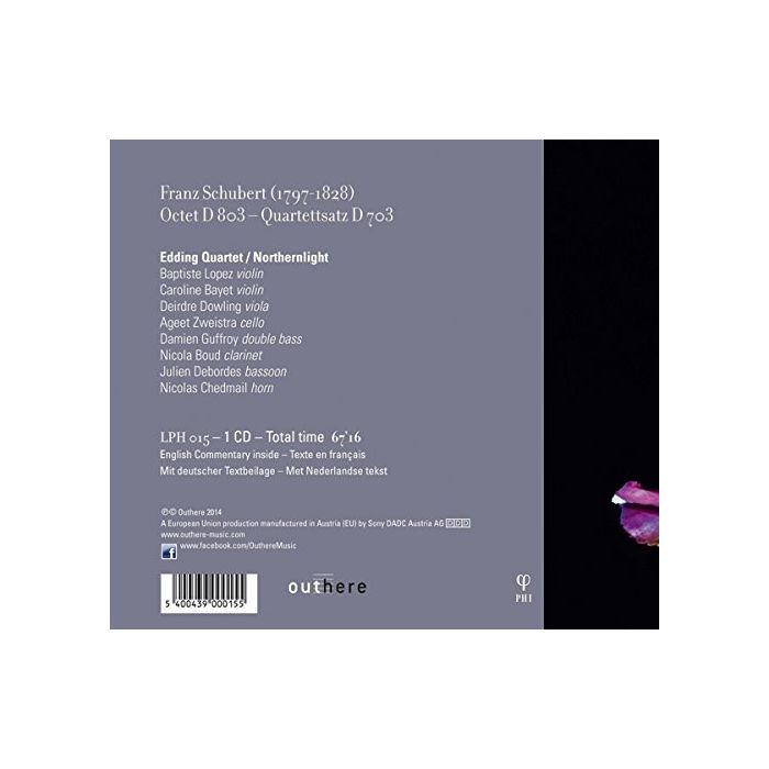 Schubert: Octet D. 803 Quartettsatz D. 703 - slide-1