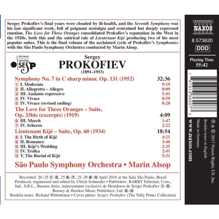 Prokofiev: Symphony No. 7; Lieutenant Kijé - slide-1