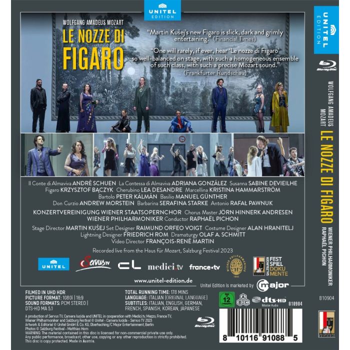 Mozart: Le nozze di Figaro (BD) - slide-1