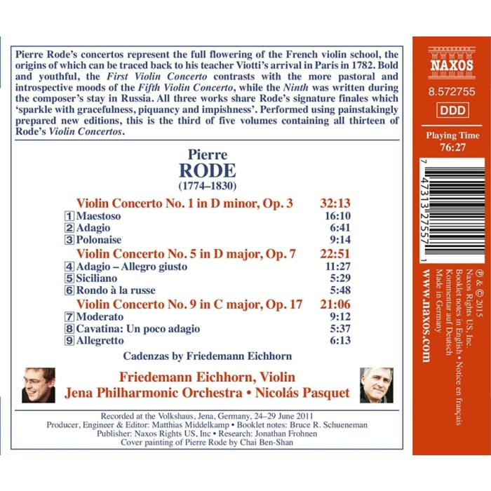 Rode: Violin Concertos Nos. 1, 5 and 9 - slide-1