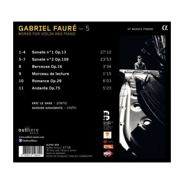 Fauré: Works for Violin 5 - slide-1