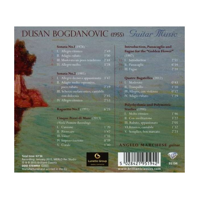 Bogdanovic: Guitar Music - slide-1