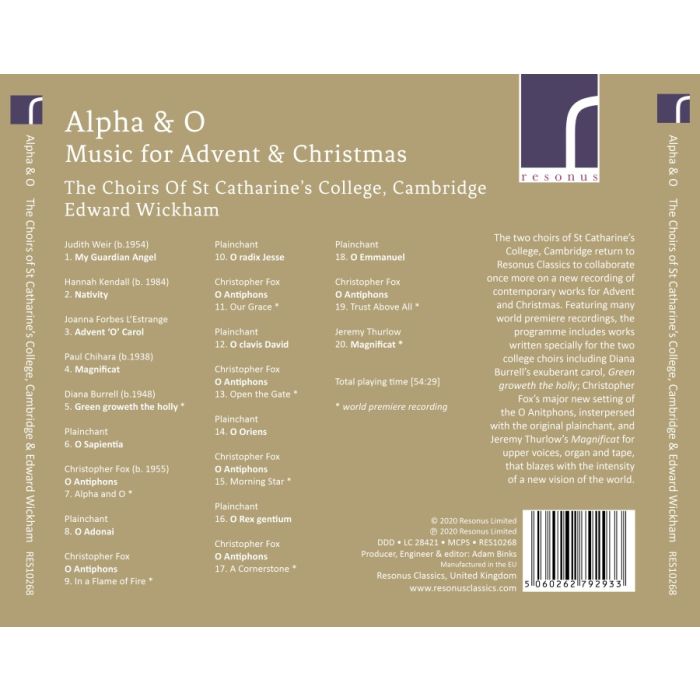 Alpha & O - Music for Advent and Christmas - slide-1