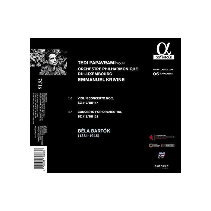 BARTOK: Violin Concerto No. 2; Concerto For Orchestra - slide-1