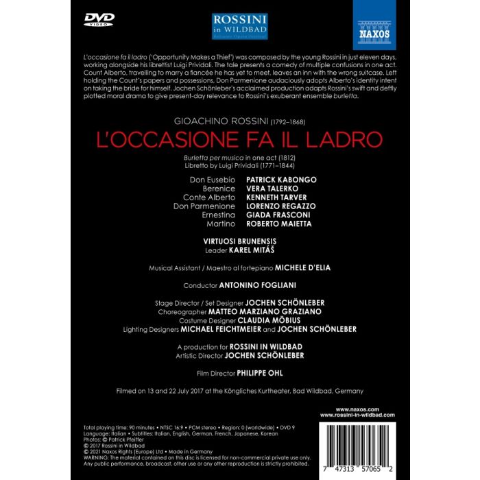 Rossini: L’occasione fa il ladro - slide-1