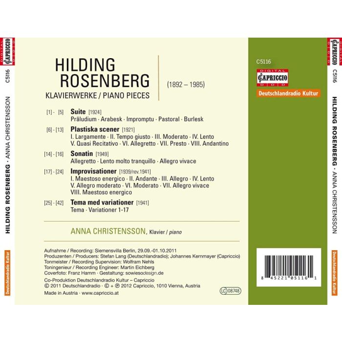 Rosenberg: Klavierwerke - slide-1