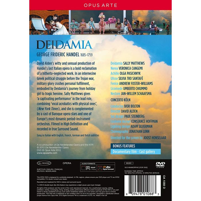 Handel: Deidamia - slide-1