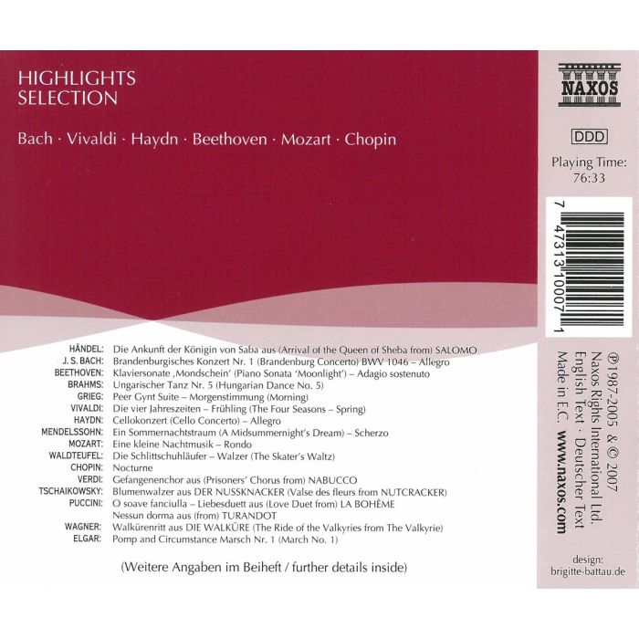 NAXOS SELECTION - Highlights - slide-1